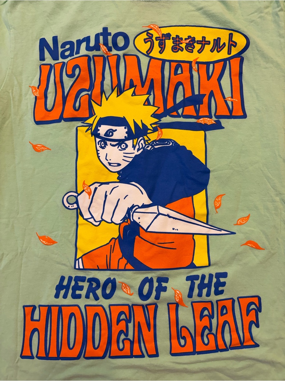 Ripple Junction Naruto Uzumaki Green Graphic Tee - Picture 4 of 5